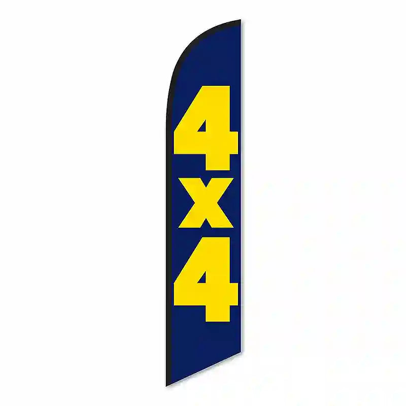 Swooper Feather flag Kit with Tire Base-4 x 4-Prime Dealer Supply