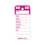 Thumbnail for Key tags with an identifying stripe at the top. Top Stripe Key Tags are perfect to organize your inventory