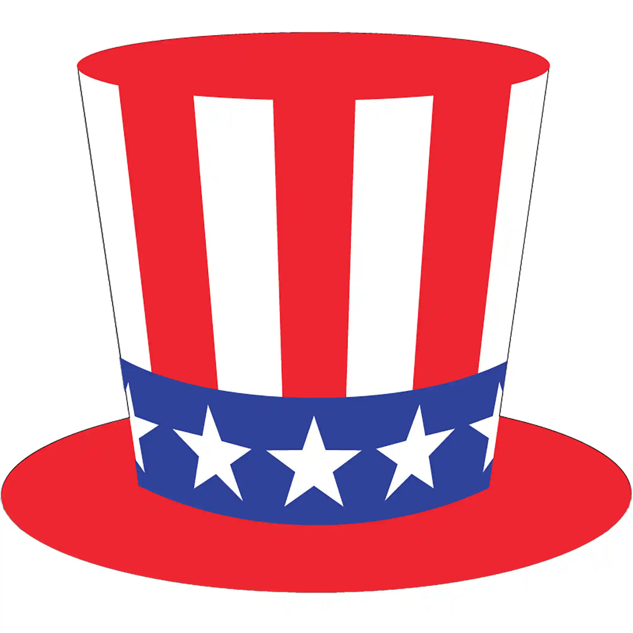 Top Hat sticker for windshields.