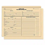 Thumbnail for Used car record envelope in buff.