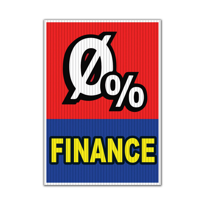 UnderHood Jumbo Sign 0% Financing