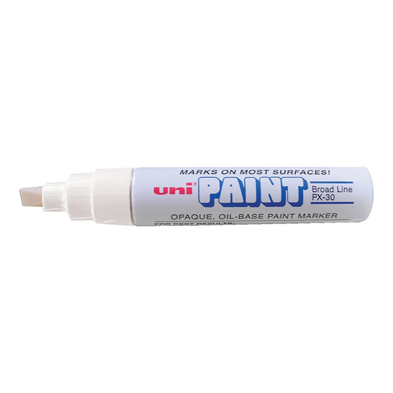 Uni Paint Marker Oil Based-White-Prime Dealer Supply