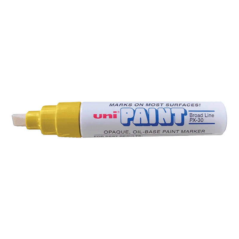 Uni Paint Marker Oil Based-Yellow-Prime Dealer Supply
