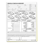 Thumbnail for Vehicle check in report form.