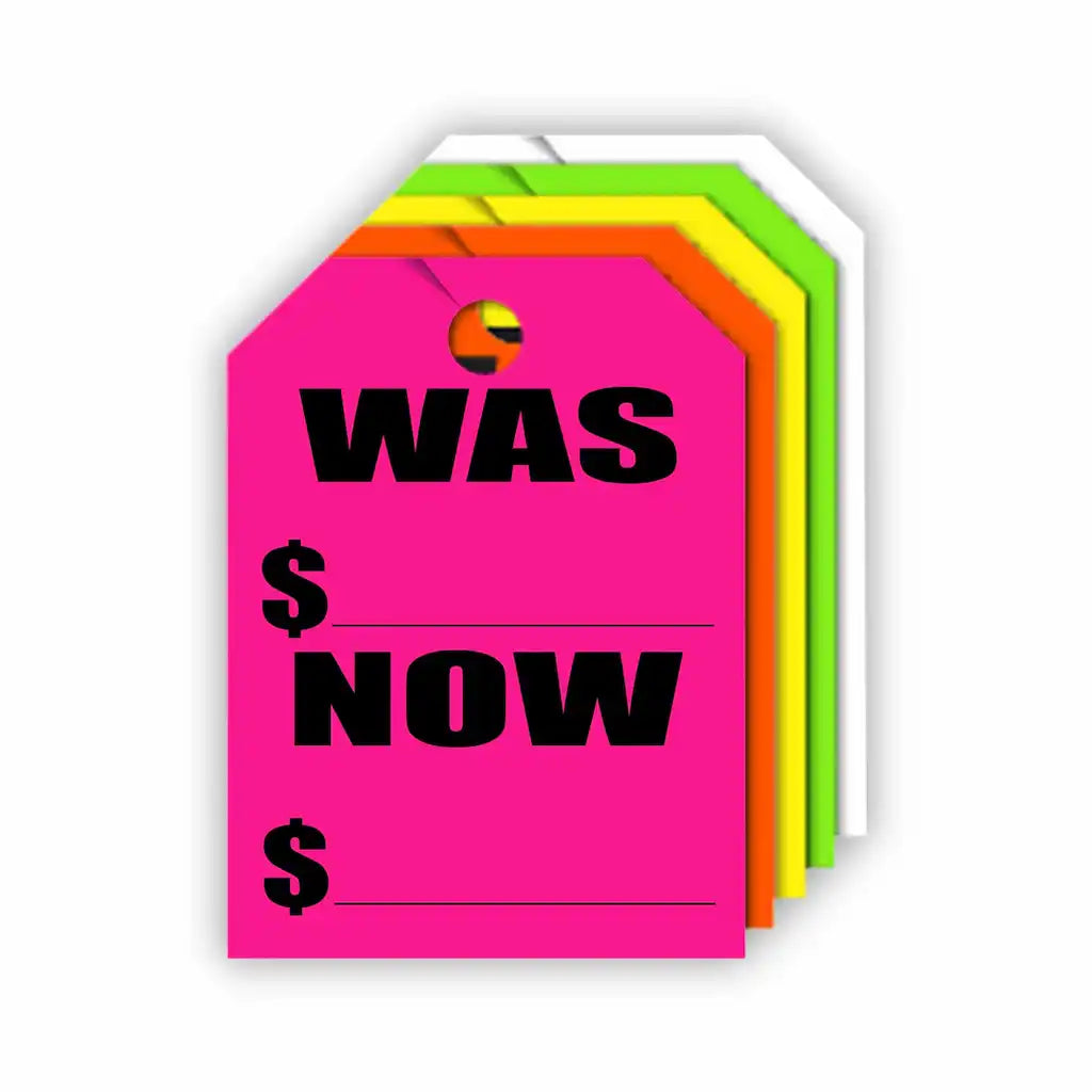 Mirror Hang Tags - Was Now