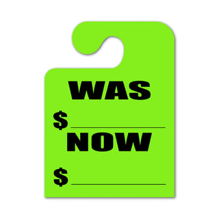 Was Now Wide Hook Mirror Tag Green