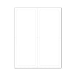 Thumbnail for Addedum 2 Up Removable fade-resistant window sticker with perforation for easy use

