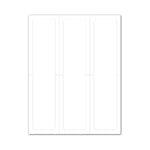 Thumbnail for  3 UP Removable fade-resistant window sticker with perforation for easy use.