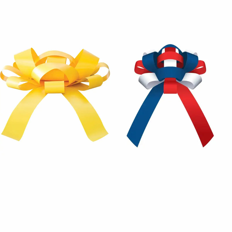 2 Pack Giant Bow Vinyl - Weatherproof Car & Gift Bow